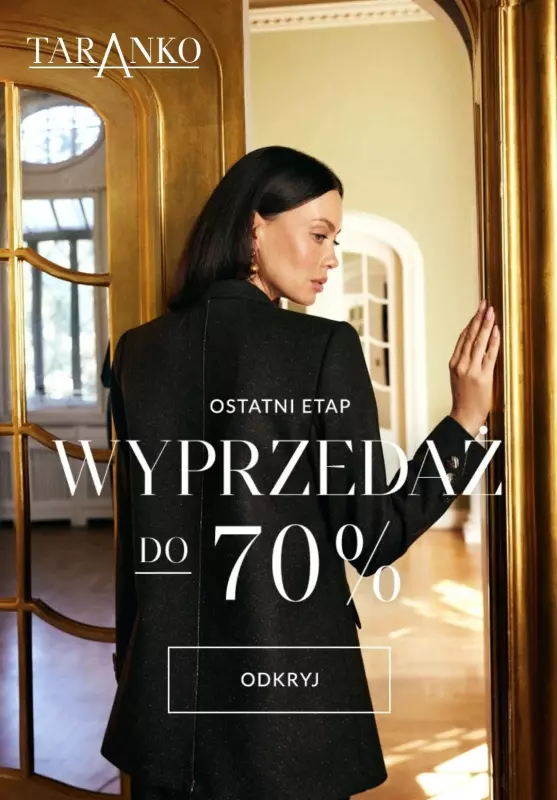 BEST SALE - gazetka promocyjna Taranko | Do -70% wyprzedaż od środy 05.02 do wtorku 11.02