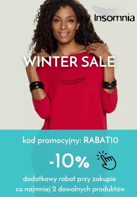 BEST SALE - gazetka promocyjna By Insomnia | Dodatkowy rabat -10% od środy 12.02 