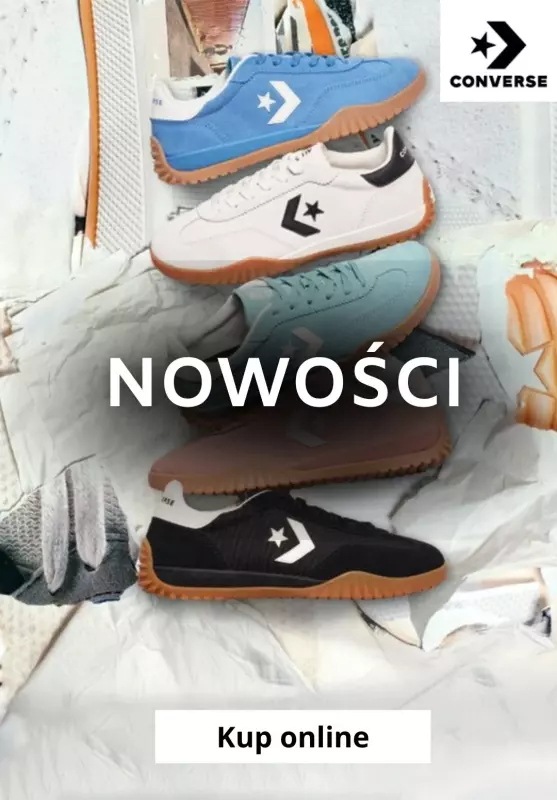 BEST SALE - gazetka promocyjna Converse | Nowa kolekcja od piątku 28.02 do niedzieli 09.03