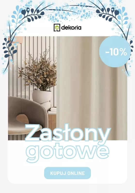 BEST SALE - gazetka promocyjna Dekoria | Do -20%  na firany i zasłony od wtorku 04.03 do poniedziałku 17.03 - strona 2