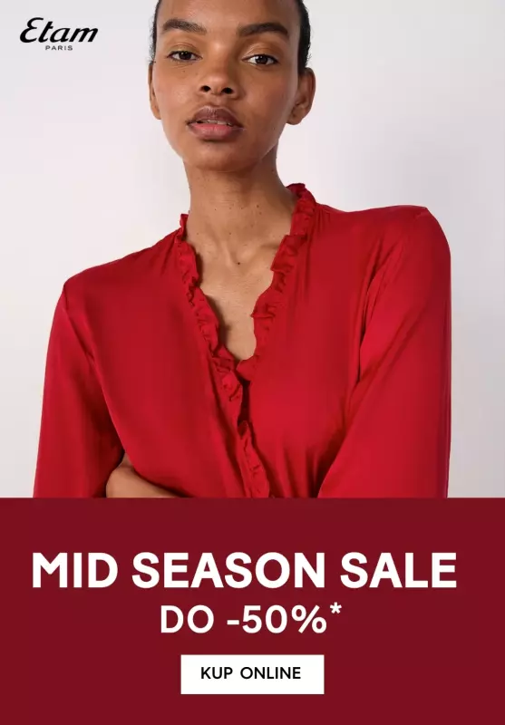 BEST SALE - gazetka promocyjna Etam | Mid Season Sale od wtorku 11.03 do wtorku 18.03