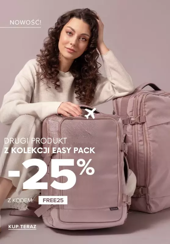 BEST SALE - gazetka promocyjna Puccini | -25% na drugi, tańszy produkt Easy Pack od wtorku 11.03 do poniedziałku 17.03