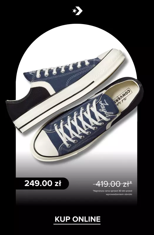 BEST SALE - gazetka promocyjna Converse | WYPRZEDAŻ: obuwie od czwartku 03.04 do niedzieli 13.04 - strona 7
