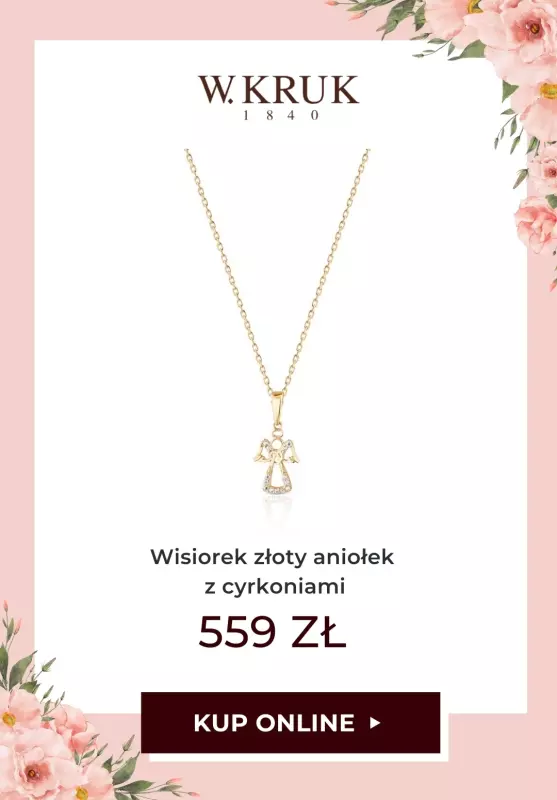 BEST SALE - gazetka promocyjna W.Kruk | -15% łańcuszki i wisiorki   - strona 3
