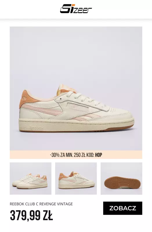 BEST SALE - gazetka promocyjna Sizeer | Do -30% na wybrane produkty przy zakupach za min. 250 zł   - strona 3