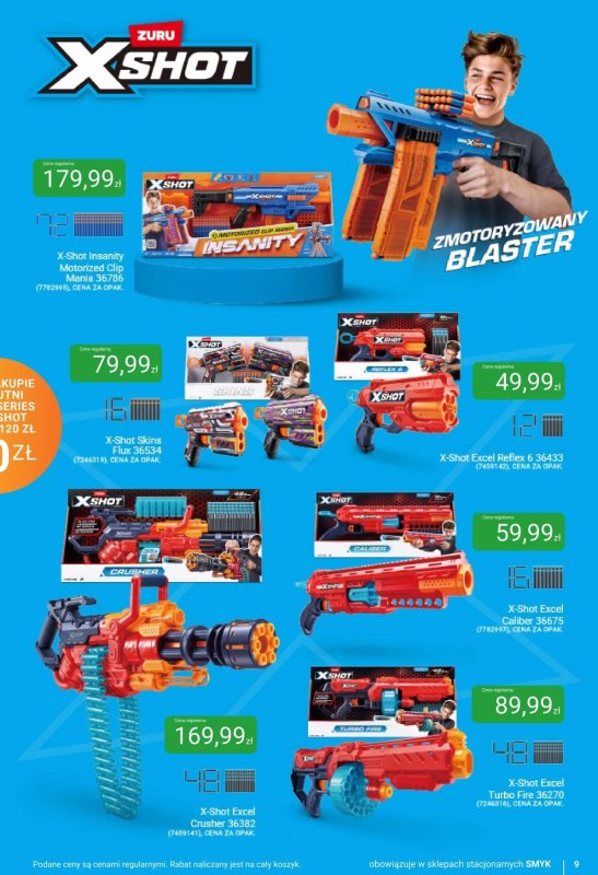 BEST SALE - gazetka promocyjna Smyk Katalog Na sportowo od poniedziałku 28.04 do soboty 10.05 - strona 9