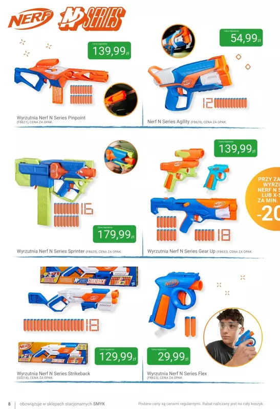 BEST SALE - gazetka promocyjna Smyk Katalog Na sportowo od poniedziałku 28.04 do soboty 10.05 - strona 8