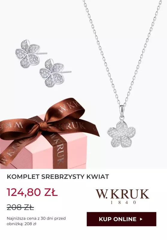 BEST SALE - gazetka promocyjna W.Kruk | Do -40% komplety na Dzień Mamy od środy 30.04 do niedzieli 11.05 - strona 5