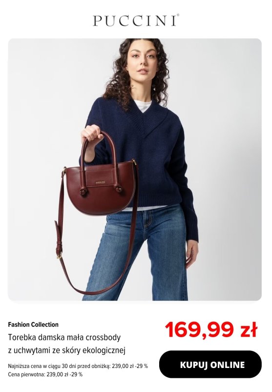 BEST SALE - gazetka promocyjna Puccini | Do -40% na torebki od środy 07.05 do wtorku 13.05 - strona 7