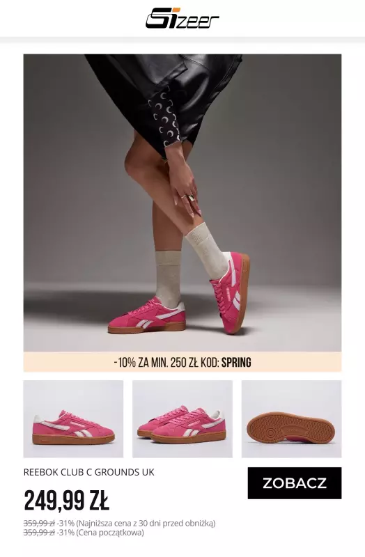 BEST SALE - gazetka promocyjna Sizeer | Do -20% na wybrane produkty   - strona 2