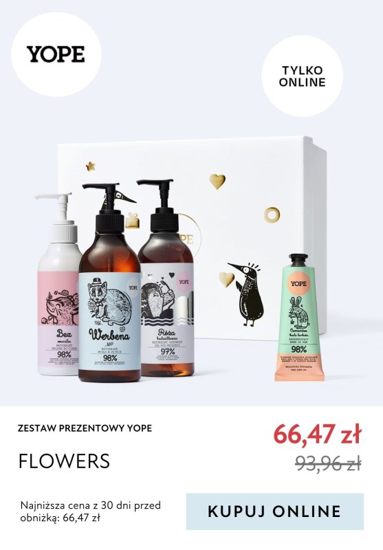 BEST SALE - gazetka promocyjna YOPE | Do -30% na zestawy prezentowe! od piątku 09.05  - strona 3