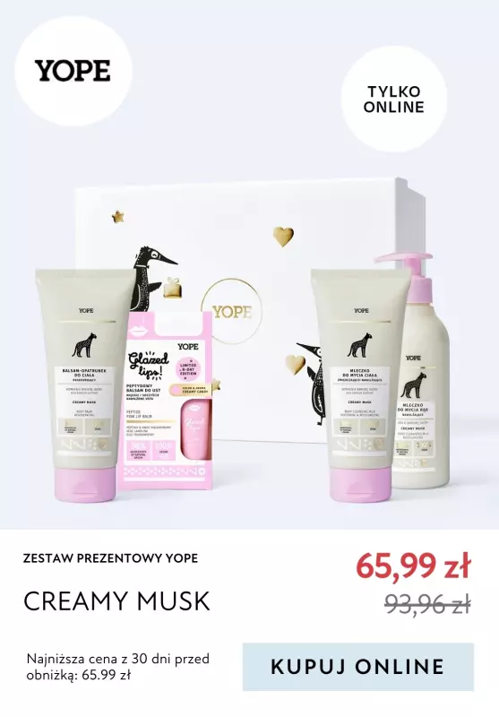 BEST SALE - gazetka promocyjna YOPE | Do -30% na zestawy prezentowe!   - strona 2
