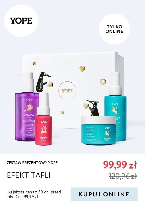 BEST SALE - gazetka promocyjna YOPE | Do -30% na zestawy prezentowe! od piątku 09.05  - strona 6