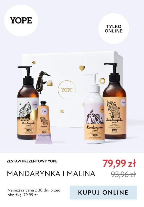 BEST SALE - gazetka promocyjna YOPE | Do -30% na zestawy prezentowe! od piątku 09.05  - strona 4