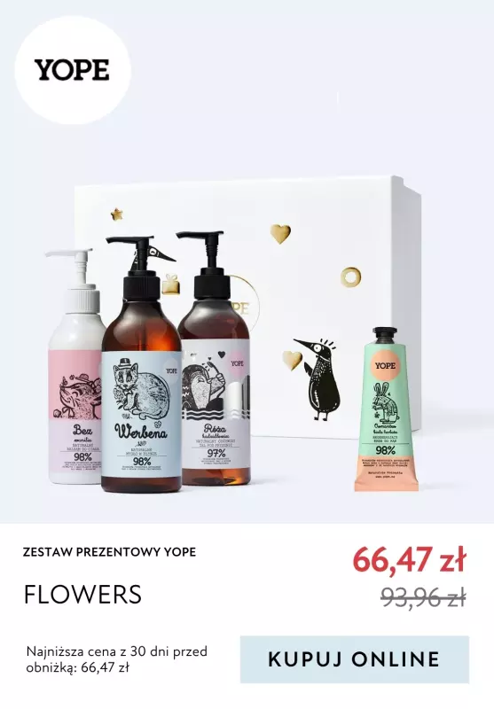 BEST SALE - gazetka promocyjna YOPE | Do -30% na zestawy prezentowe!   - strona 3
