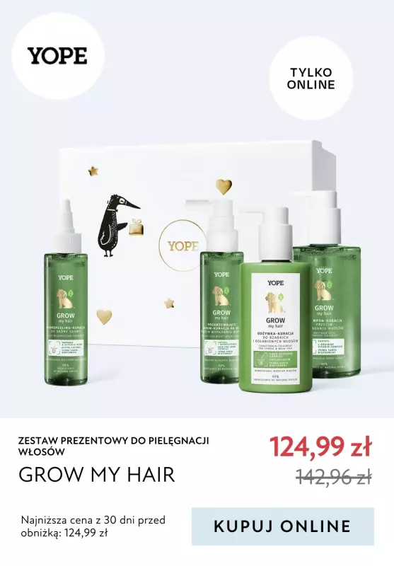 BEST SALE - gazetka promocyjna YOPE | Do -30% na zestawy prezentowe! od piątku 09.05  - strona 7