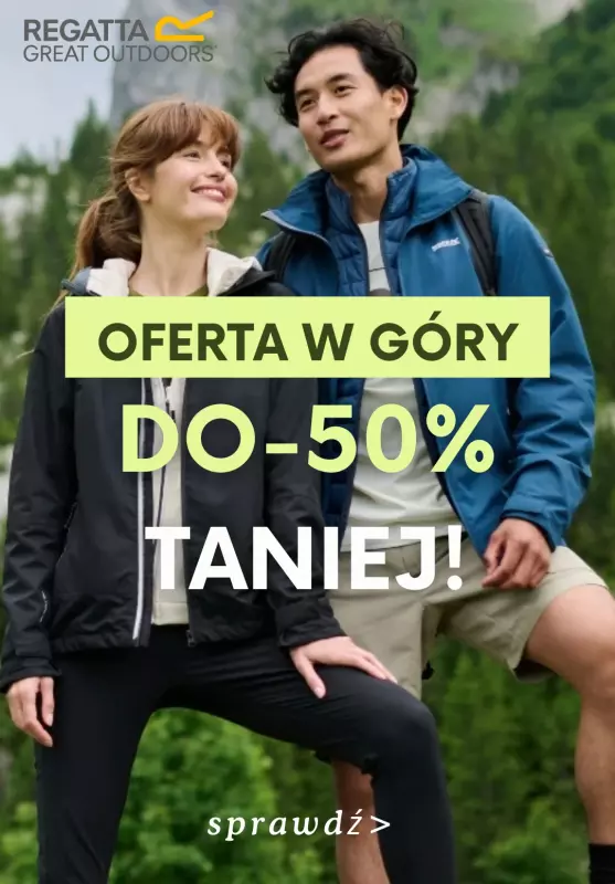 BEST SALE - gazetka promocyjna Regatta | Oferta w góry do -50% od poniedziałku 12.05 