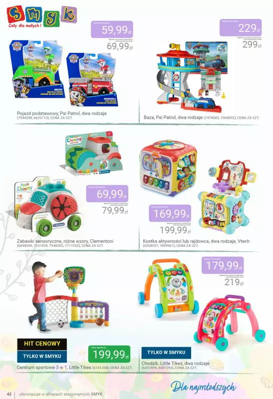BEST SALE - gazetka promocyjna Smyk | Katalog Dzień Smyków od środy 14.05 do poniedziałku 02.06 - strona 42