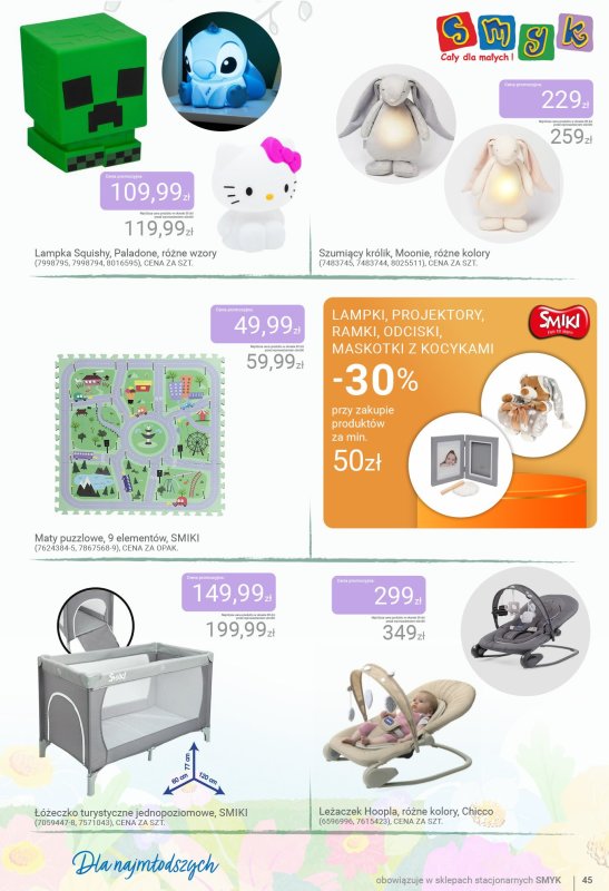 BEST SALE - gazetka promocyjna Smyk | Katalog Dzień Smyków od środy 14.05 do poniedziałku 02.06 - strona 45