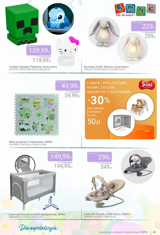 BEST SALE - gazetka promocyjna Smyk | Katalog Dzień Smyków od środy 14.05 do poniedziałku 02.06 - strona 45