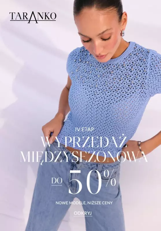 BEST SALE - gazetka promocyjna Taranko | Do -50% wyprzedaż międzysezonowa od piątku 16.05 do piątku 23.05
