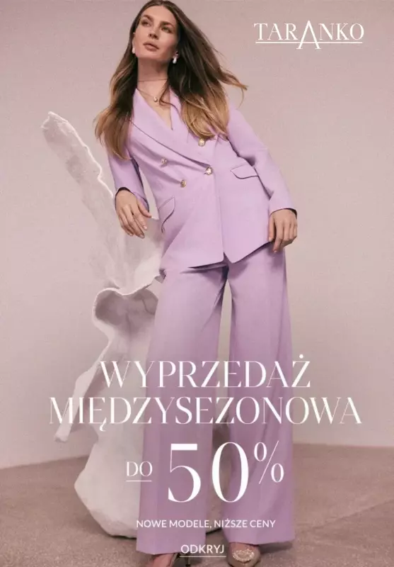 BEST SALE - gazetka promocyjna Taranko | Do -50% WYPRZEDAŻ od środy 28.05 do niedzieli 08.06