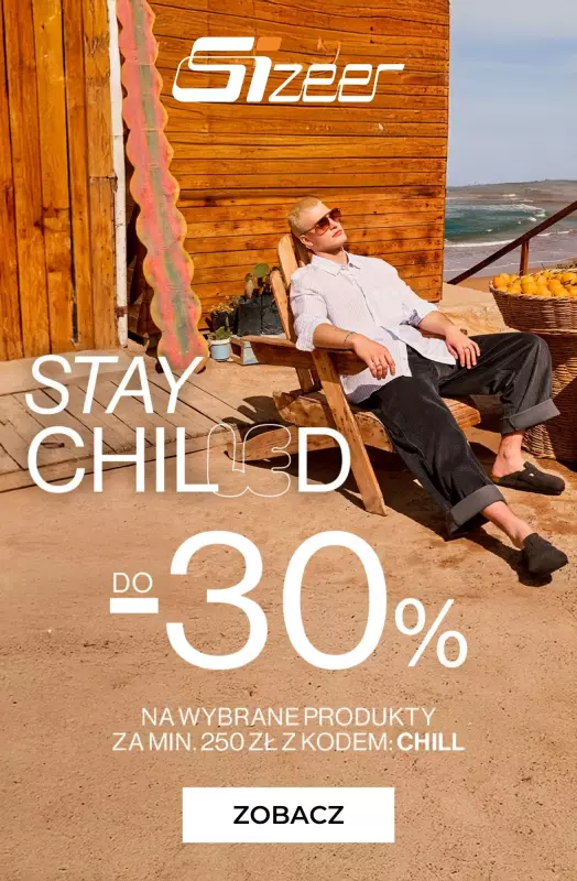 BEST SALE - gazetka promocyjna Sizeer | Do -30% na wybrane produkty przy min. 250 zł od środy 28.05 do środy 04.06
