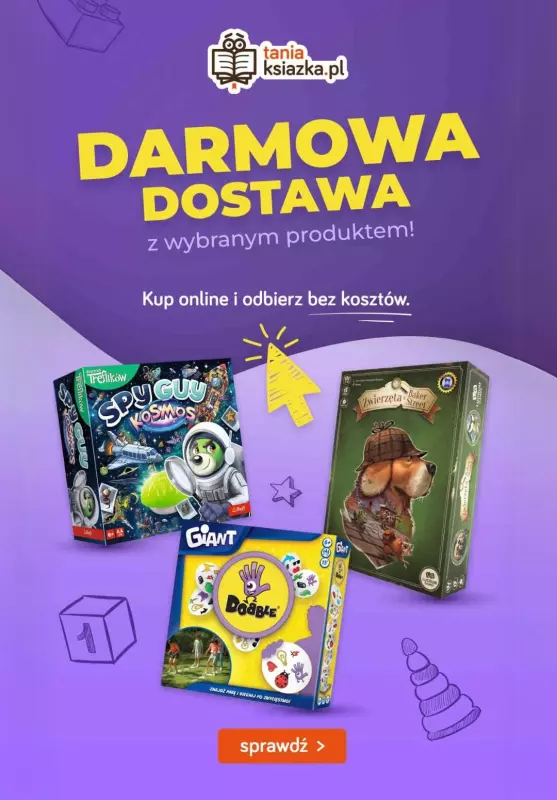 BEST SALE - gazetka promocyjna Tania książka | Darmowa dostawa do wybranych produktów od wtorku 03.06 do środy 18.06