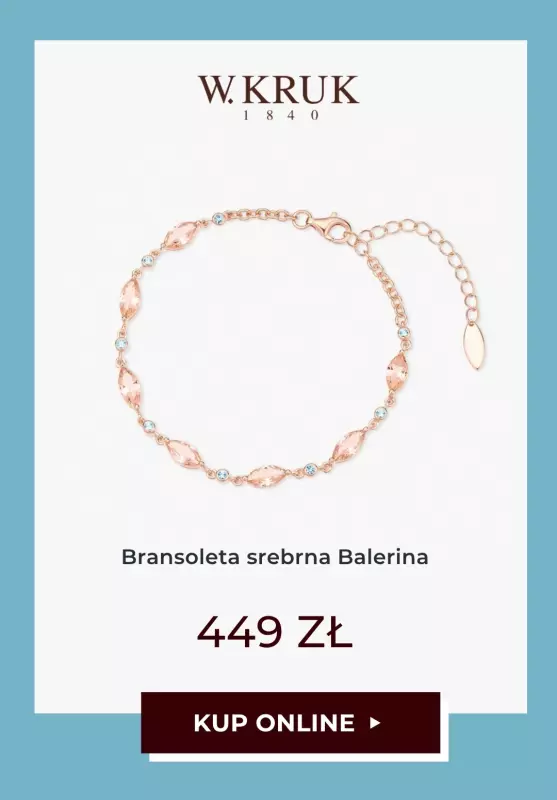 BEST SALE - gazetka promocyjna W.Kruk | - 25% na bestsellerowe kolekcje od środy 04.06  - strona 6