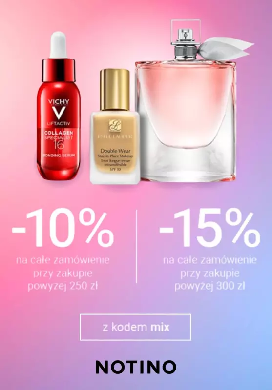 BEST SALE - gazetka promocyjna Notino | Dodatkowe rabaty na kosmetyki  