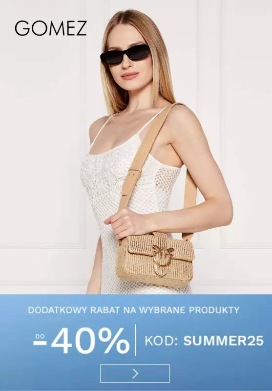 BEST SALE - gazetka promocyjna Gomez | Do -40% z kodem na marki PREMIUM  
