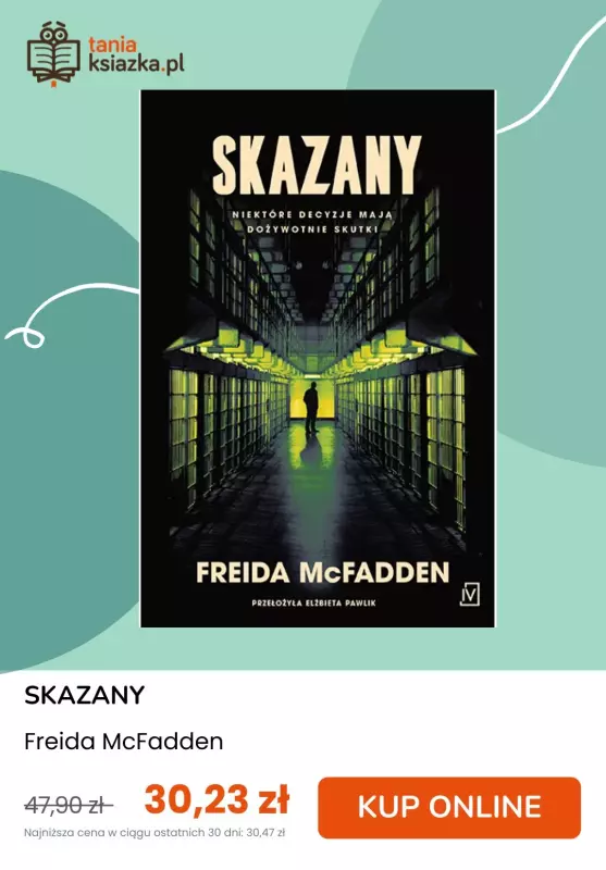 BEST SALE - gazetka promocyjna Tania książka | Kryminalne duety- 2 książki za 50 zł od piątku 06.06 do wtorku 17.06 - strona 7