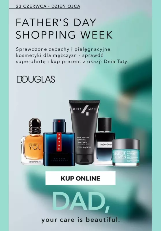 BEST SALE - gazetka promocyjna Douglas | Okazje na Dzień Taty od środy 11.06 do niedzieli 15.06