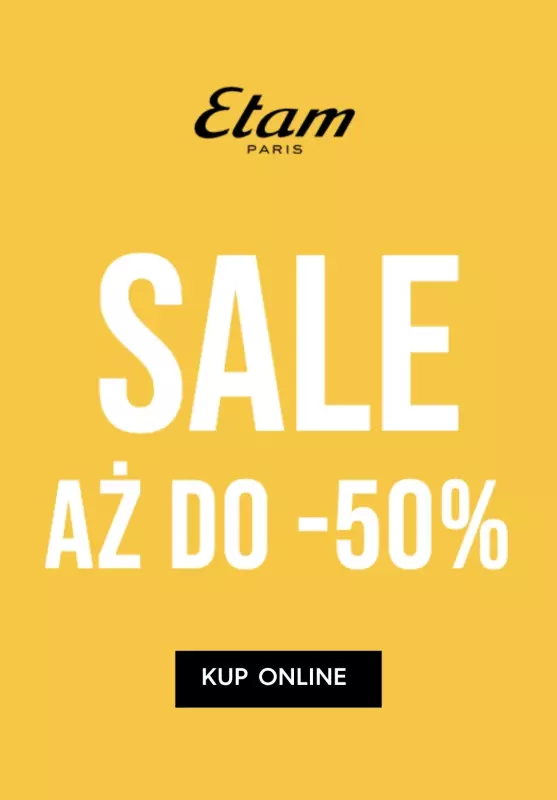 BEST SALE - gazetka promocyjna Etam | Sale do -50%  