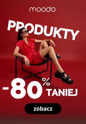 BEST SALE - gazetka promocyjna Moodo | -80% taniej od środy 11.06 do wtorku 17.06