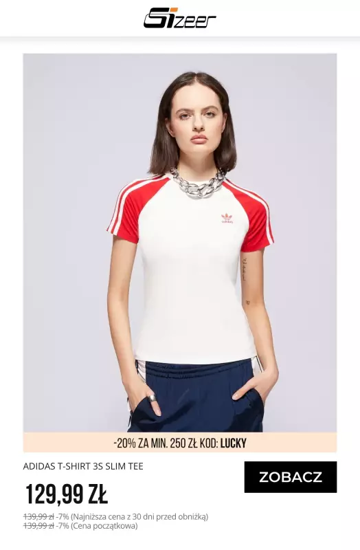 BEST SALE - gazetka promocyjna Sizeer | SALE + do -20% na wybrane produkty od czwartku 12.06 do wtorku 17.06 - strona 3