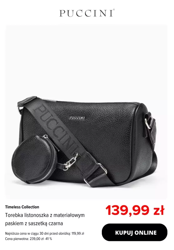 BEST SALE - gazetka promocyjna Puccini | Torebki w PROMOCYJNYCH cenach! od piątku 13.06 do czwartku 19.06 - strona 10