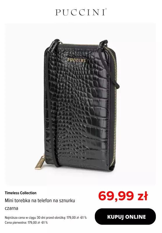 BEST SALE - gazetka promocyjna Puccini | Torebki w PROMOCYJNYCH cenach! od piątku 13.06 do czwartku 19.06 - strona 7