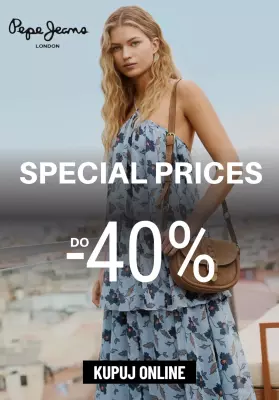BEST SALE - gazetka promocyjna Pepe Jeans | Do -40% special prices od środy 18.06 