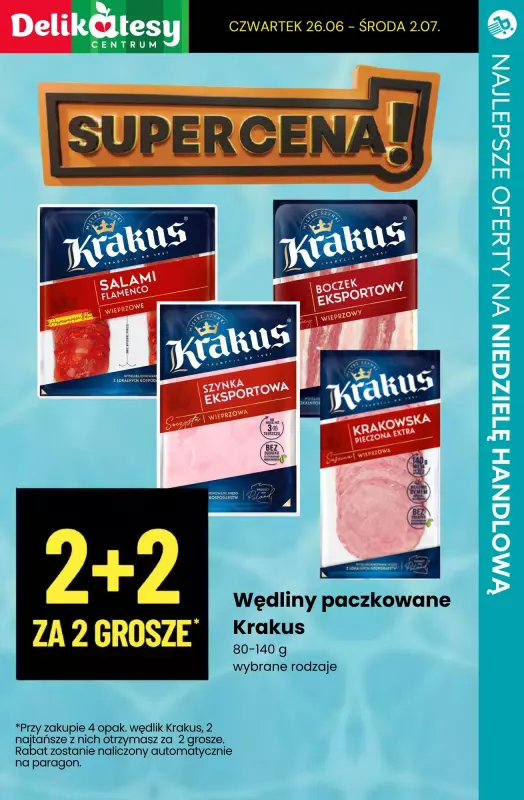 BEST SALE - gazetka promocyjna NIEDZIELA HANDLOWA - najlepsze promocje! od czwartku 26.06 do niedzieli 29.06 - strona 16