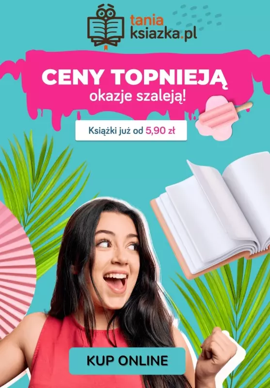 BEST SALE - gazetka promocyjna Tania książka | Wyprzedaż - książki już od 5,99 zł! od piątku 27.06 do czwartku 03.07