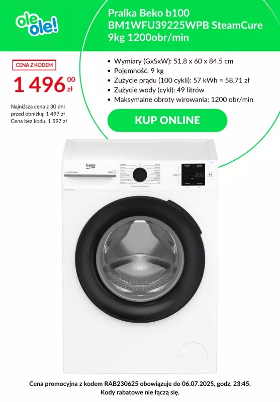 BEST SALE - gazetka promocyjna OleOle! | DUŻE rabaty na AGD   - strona 3