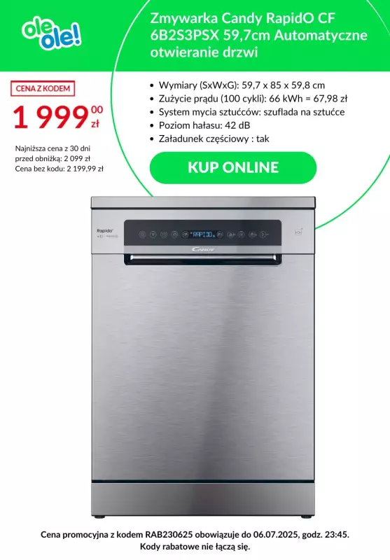 BEST SALE - gazetka promocyjna OleOle! | DUŻE rabaty na AGD   - strona 2
