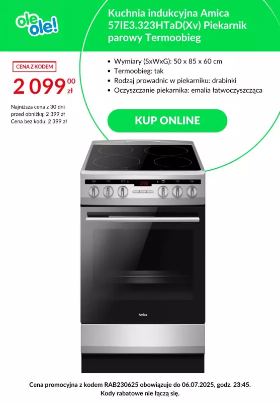 BEST SALE - gazetka promocyjna OleOle! | DUŻE rabaty na AGD od poniedziałku 30.06  - strona 5