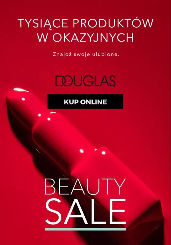 BEST SALE - gazetka promocyjna Douglas | Beauty SALE od poniedziałku 30.06 do niedzieli 06.07