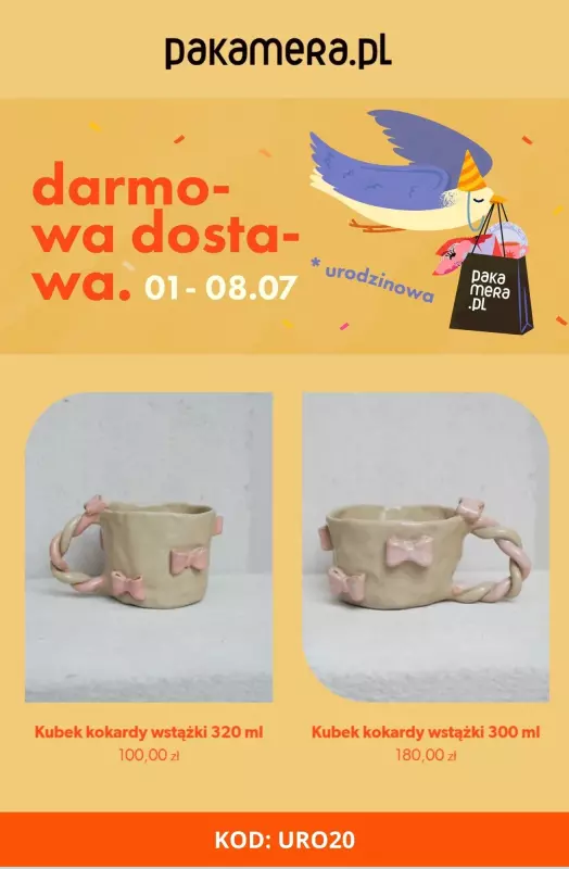BEST SALE - gazetka promocyjna Pakamera.pl | Darmowa dostawa na urodziny  