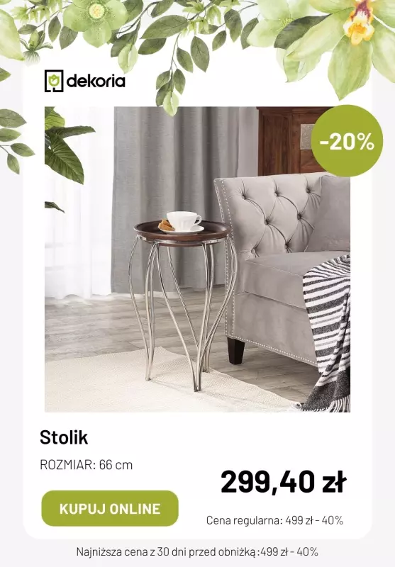 BEST SALE - gazetka promocyjna Dekoria | Meble - PROMOCJE   - strona 3