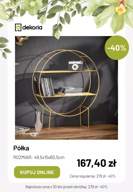 BEST SALE - gazetka promocyjna Dekoria | Meble - PROMOCJE   - strona 2