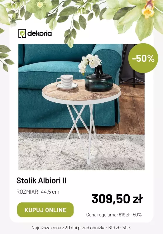 BEST SALE - gazetka promocyjna Dekoria | Meble - PROMOCJE od piątku 11.07  - strona 4