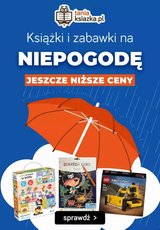BEST SALE - gazetka promocyjna Tania książka | Zabawki i książki na niepogodę od czwartku 17.07 do środy 23.07